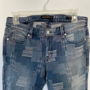 Genetic Denim “The Shya” print  skinny jeans